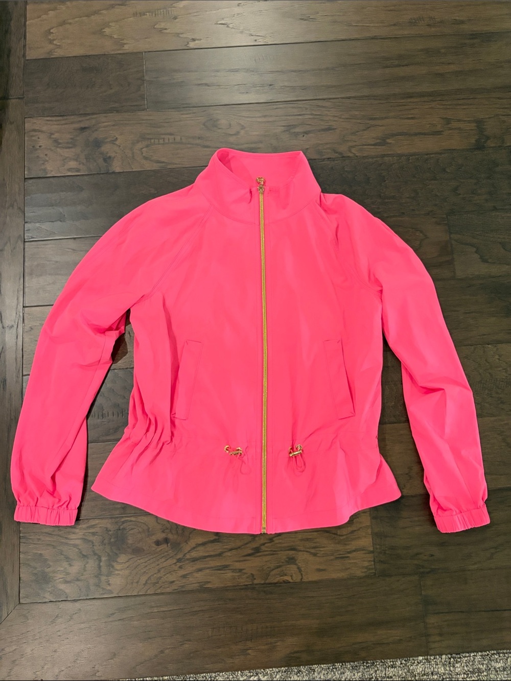 Lilly Pulitzer Islanna Lightweight Performance Full Zip Jacket Sz M - Picture 6 of 11